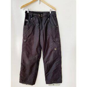 Roxy Quiksilver X-Series Ski Snowboard Pants Charcoal Black M